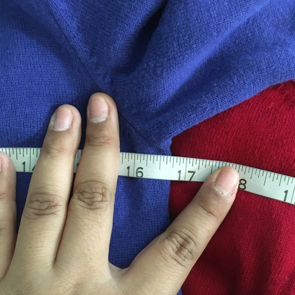 Talbots Cardigan Womens Sz Petite Blue Cotton Open Front Knit Sweater - Picture 7 of 8